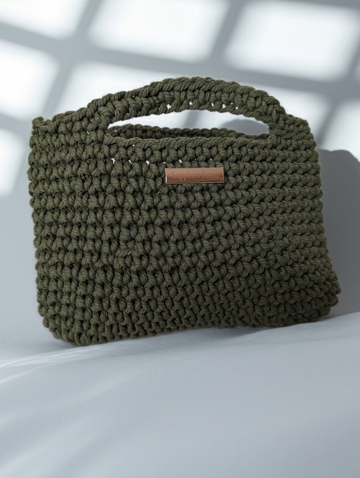 Small Handheld Crochet Bag