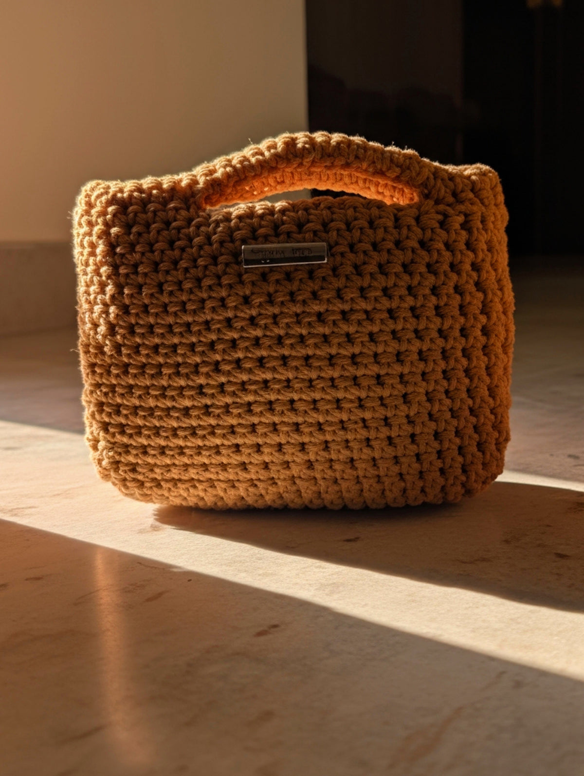 Small Handheld Crochet Bag